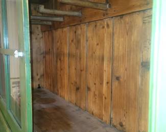 Inside of polish sausage cabinet