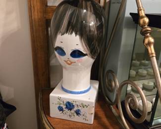 Folk art bust