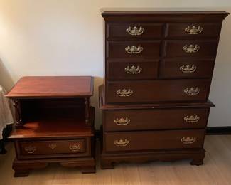 Quality chest & nightstand