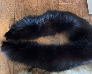 Mink collar 