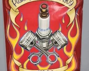 ACDelco Piston Spark Plug Poster 24" x 30"