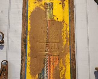 Vintage NEHI Advertising Sign 42" x 15.5"