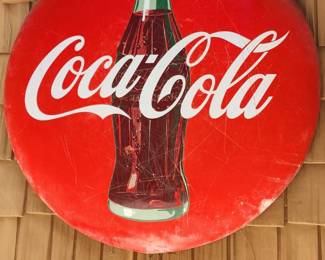 Vintage Coca-Cola Advertising Sign 45"