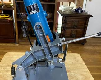 Chicago angle grinder with a stand