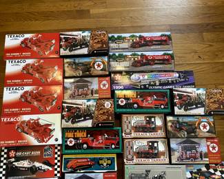 Collection of Texaco die-cast cars