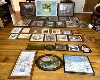 Art prints/oil paintings collection