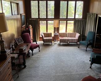 Gorgeous Mid Century home full of quality antique and Vintage furniture.