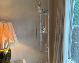 Lucite 5 Shelf Display