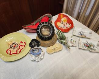 Ashtrays of all sorts