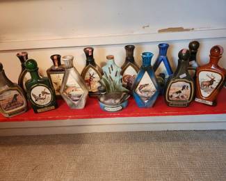 Vintage Jeam Beam and (1) Ducks Unlimited Decanters