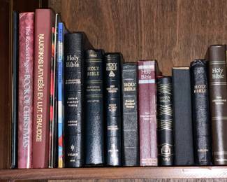 Assorted Bibles, The New Testament, Books, Etc.