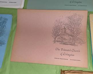 Vintage Church Bulletin New Old Stock Letterhead Paper