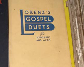 Vintage Paper Ephemera, Booklets, Books, Sheet Music, Etc.