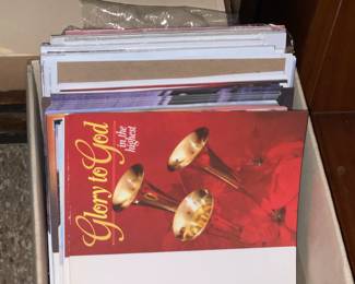 New Old Stock Church Bulletin Cardstock