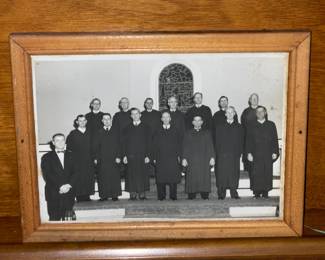 Antique Framed Photo