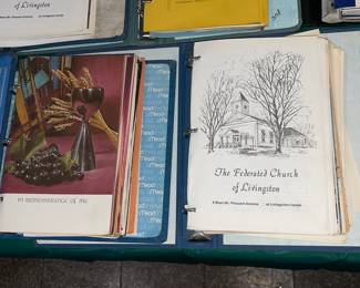 Vintage Church Bulletins