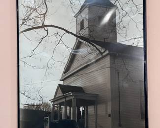 Framed "Federated Church - Livingston, NJ" Photograph