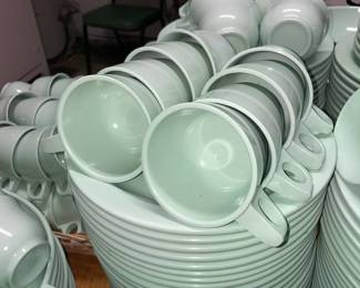 MASSIVE "Mint Green" Boonton Ware Collection
