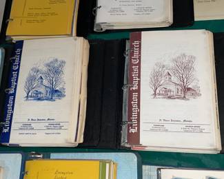 Vintage Church Bulletins