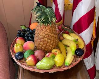 Faux Fruit Arrangement
