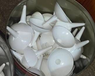 Candles W/ Plastic Holders