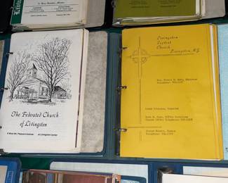 Vintage Church Bulletins