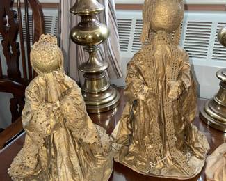 Paper Mache Nativity Set