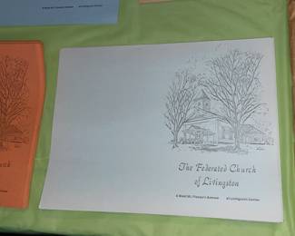 Vintage Church Bulletin New Old Stock Letterhead Paper