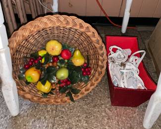 Faux Fruit Arrangement