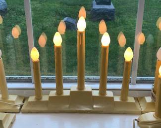 Vintage Window Candelabras