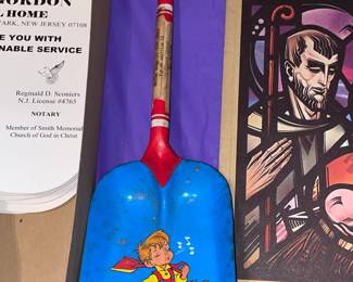 Vintage Ground Breaking Ceremony Shovel From "Olivet Church - Livingston, NJ" (1964)