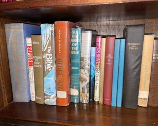 Assorted Bibles, The New Testament, Books, Etc.