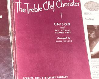 Vintage Paper Ephemera, Booklets, Books, Etc.