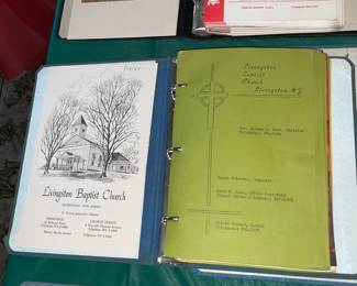 Vintage Church Bulletins