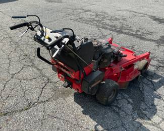Gravely Pro-Walk 36C Commercial Walk Behind Lawn Mower Kawasaki W/ 36Inch Deck & Stand On Attachment (WORKS GREAT!)