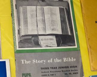 Vintage Paper Ephemera, Booklets, Books, Sheet Music, Etc.