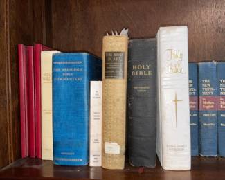Assorted Bibles, The New Testament, Books, Etc.