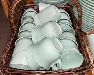 MASSIVE "Mint Green" Boonton Ware Collection