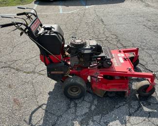 Gravely Pro-Walk 36C Commercial Walk Behind Lawn Mower Kawasaki W/ 36Inch Deck & Stand On Attachment (WORKS GREAT!)