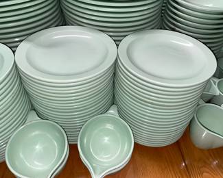 MASSIVE "Mint Green" Boonton Ware Collection