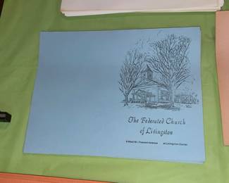 Vintage Church Bulletin New Old Stock Letterhead Paper
