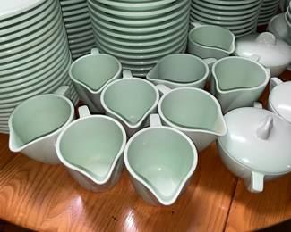 MASSIVE "Mint Green" Boonton Ware Collection
