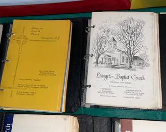 Vintage Church Bulletins