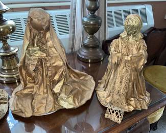 Paper Mache Nativity Set