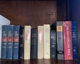 Assorted Bibles, The New Testament, Books, Etc.