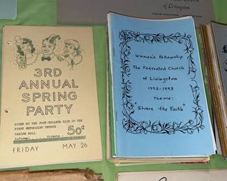 Assorted Vintage Bulletins, Booklets, Etc.