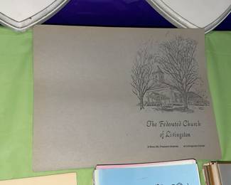 Vintage Church Bulletin New Old Stock Letterhead Paper