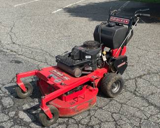 Gravely Pro-Walk 36C Commercial Walk Behind Lawn Mower Kawasaki W/ 36Inch Deck & Stand On Attachment (WORKS GREAT!)