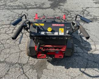 Gravely Pro-Walk 36C Commercial Walk Behind Lawn Mower Kawasaki W/ 36Inch Deck & Stand On Attachment (WORKS GREAT!)