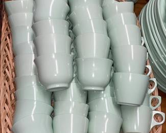 MASSIVE "Mint Green" Boonton Ware Collection